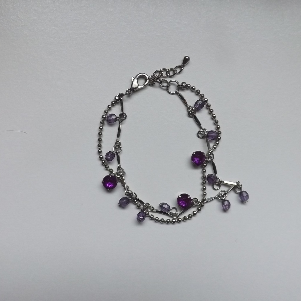 Purple Stone Bracelet